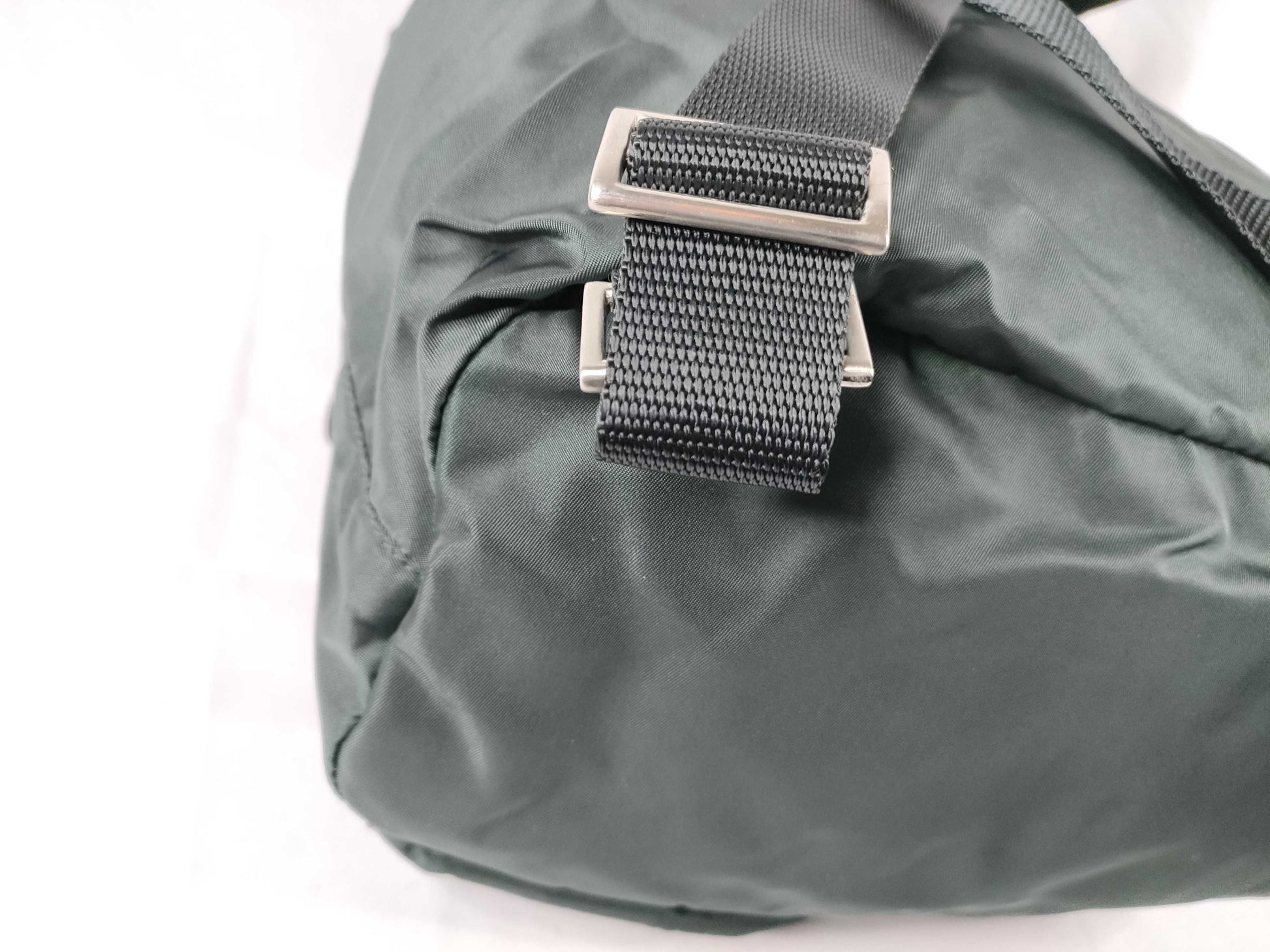 PRADA Nylon Prada Backpack Khaki