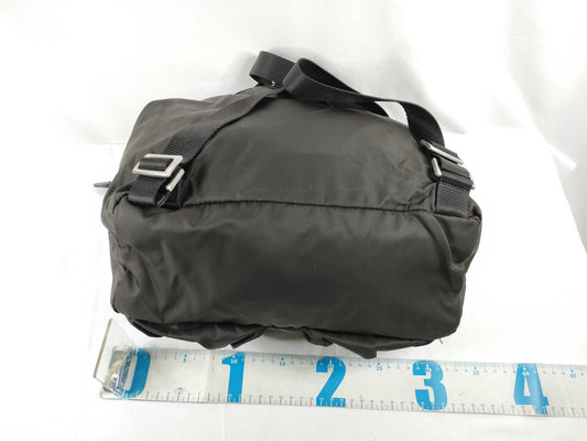 PRADA Nylon Prada Backpack Brown Backpack