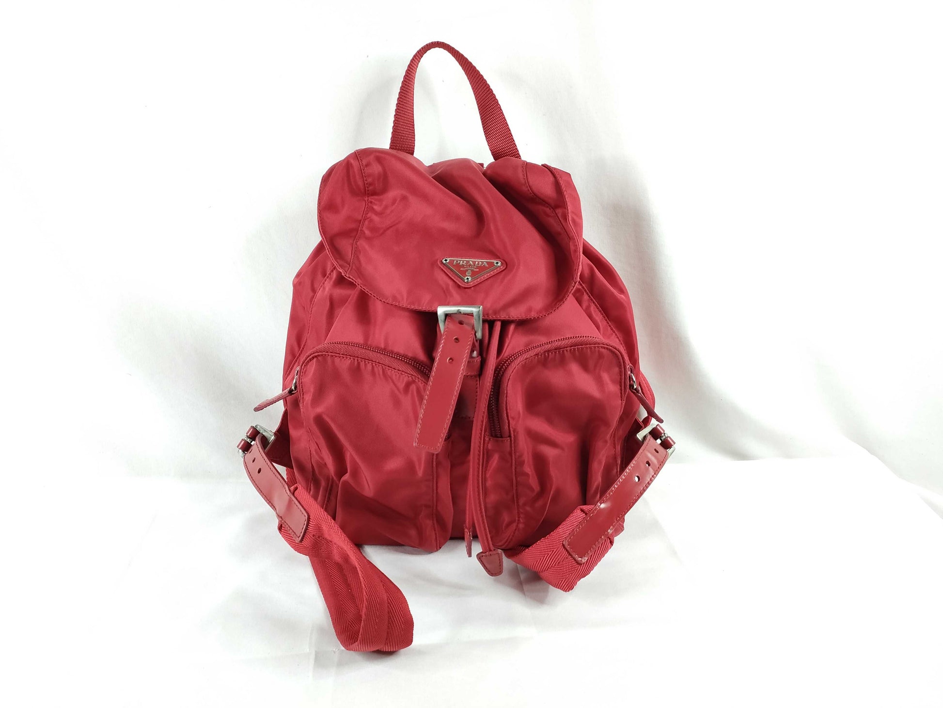 PRADA Prada Backpack Red Mini Backpack