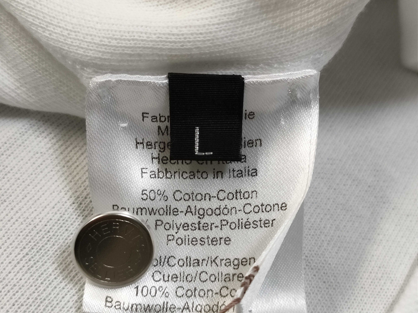 HERMES polo shirt, unused, top