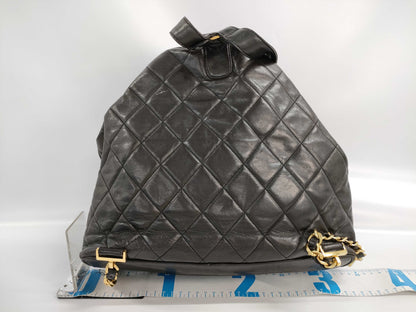 CHANEL Lamb Coco Mark Backpack
