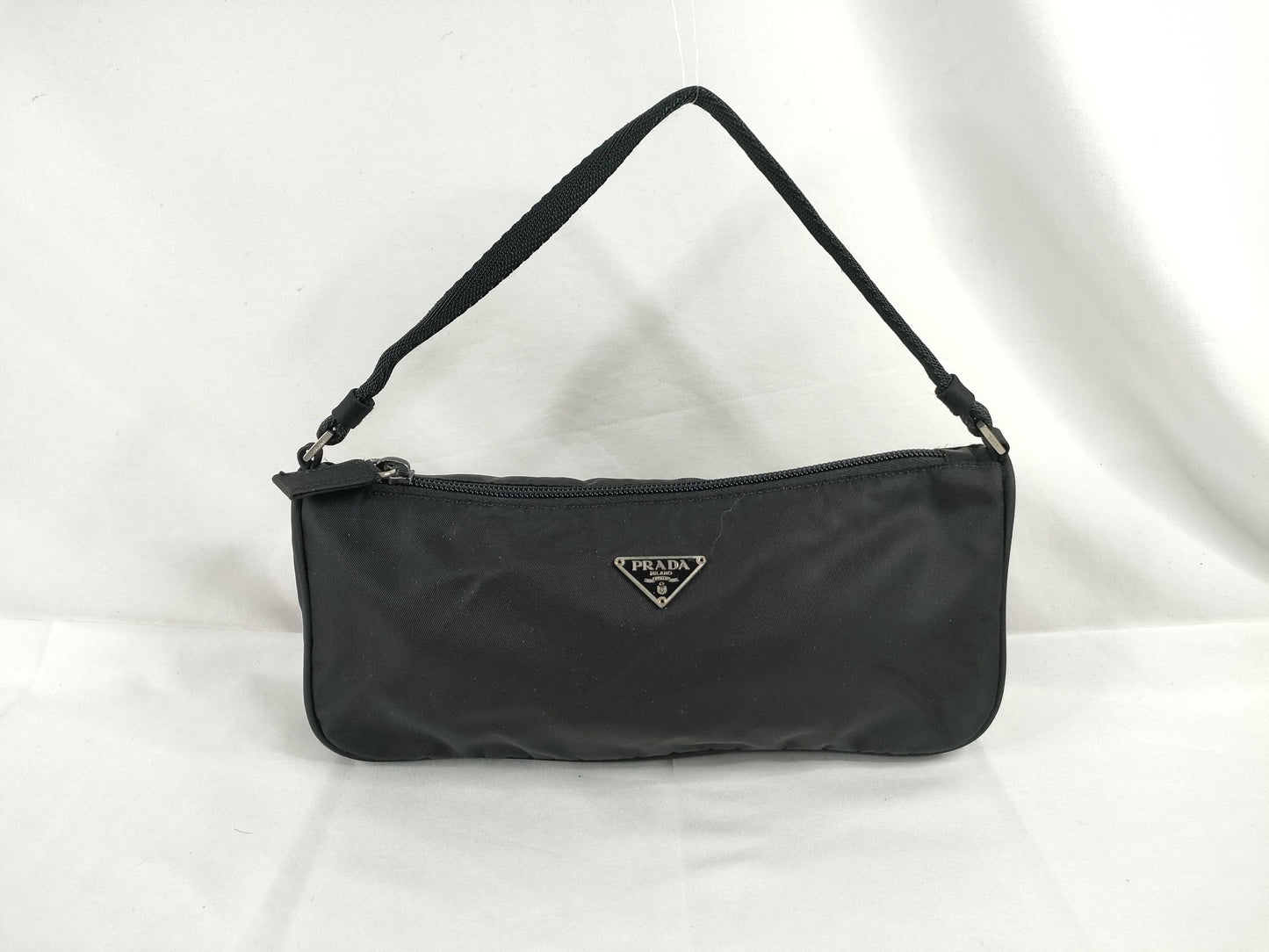 PRADA Nylon Prada Nylon Pouch Black Pouch