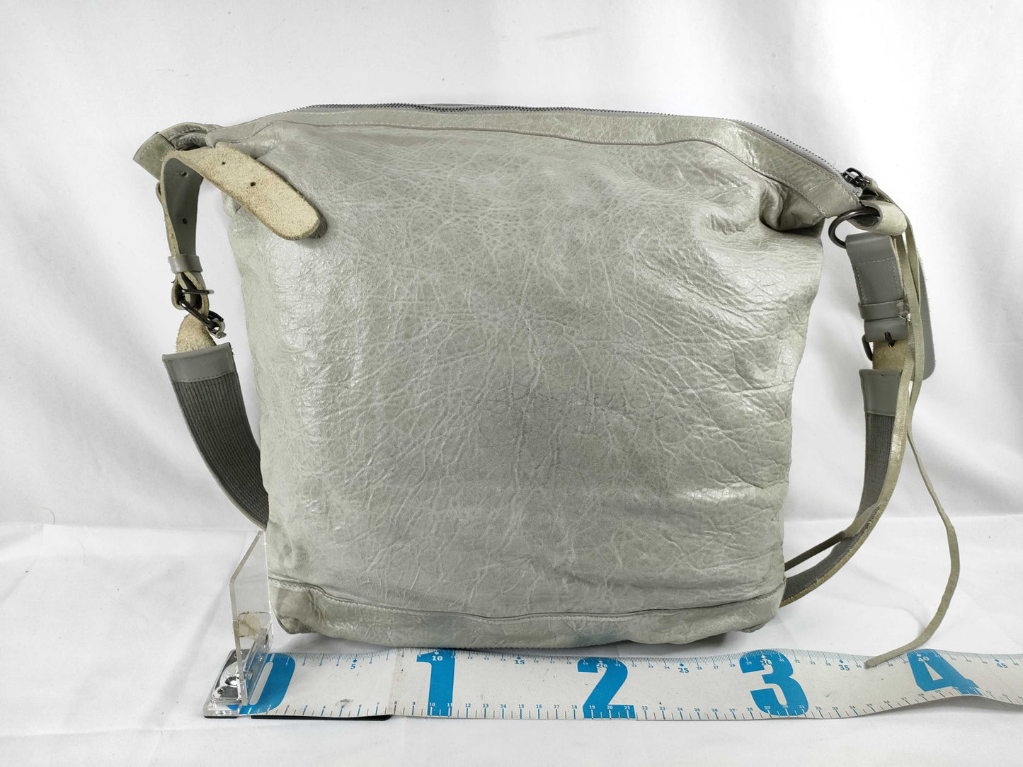BALENCIAGA Gray Shoulder Bag