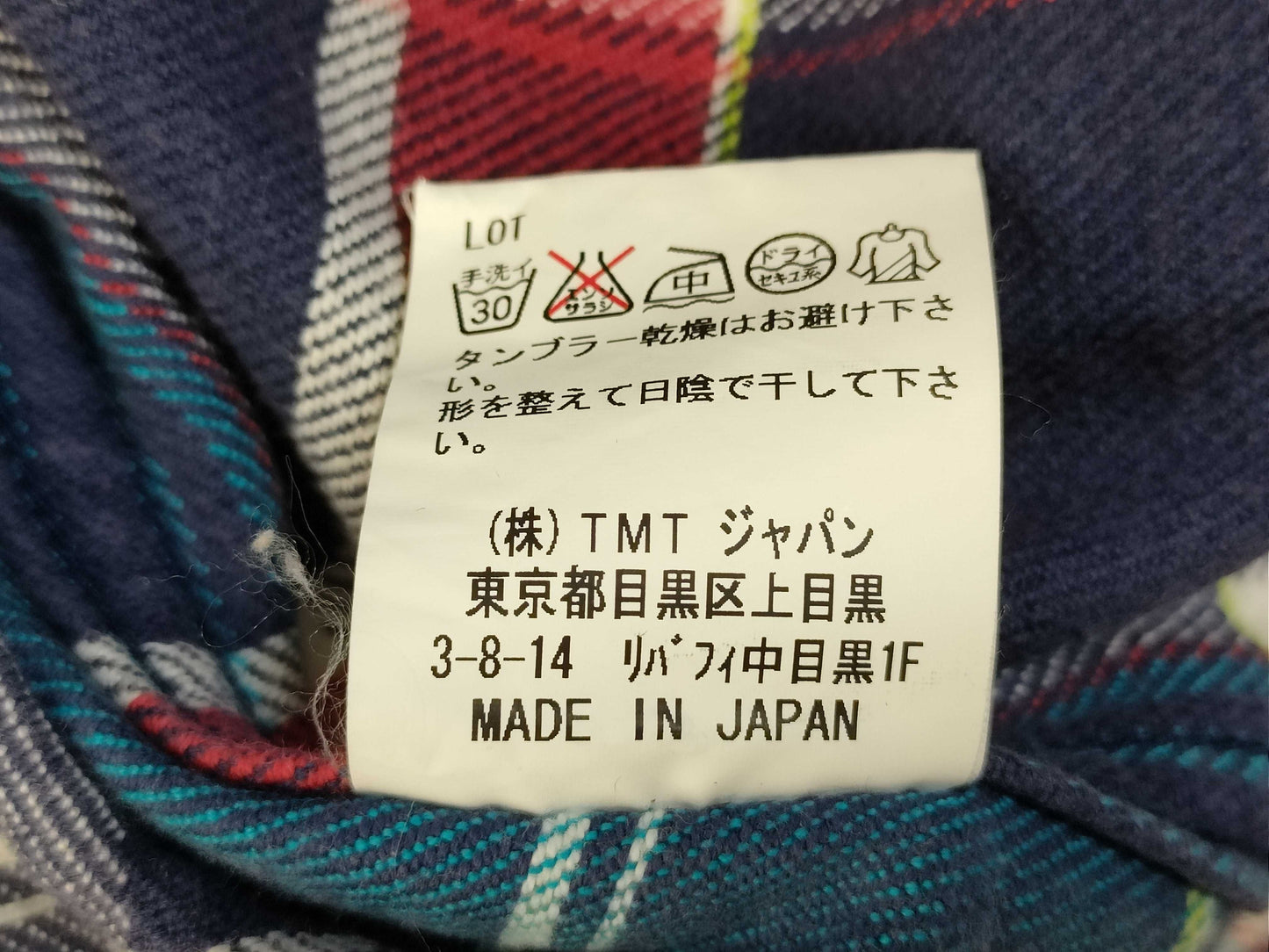 TMT flannel shirt