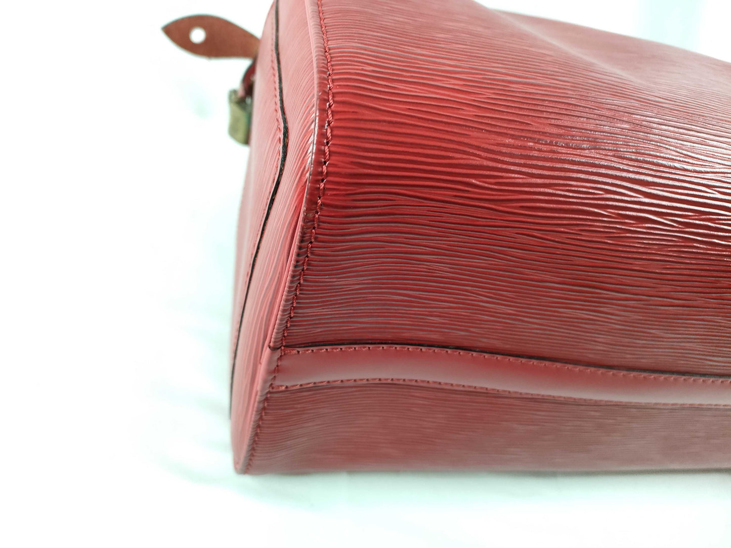 LOUIS VUITTON Epi Louis Vuitton Speedy Epi Red Handbag