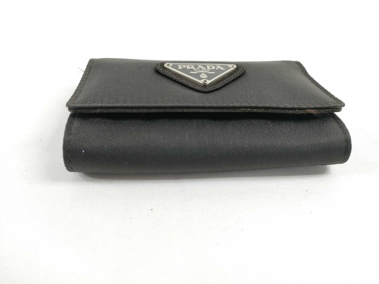 PRADA Nylon Prada Wallet and Key Case Set Wallet