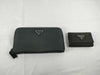 PRADA Nylon Prada Wallet and Key Case Set Wallet