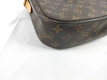 LOUIS VUITTON Monogram Saint-Cloud GM Shoulder Bag