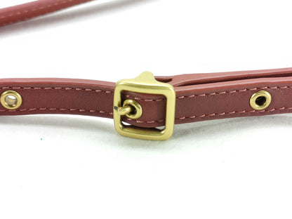 COACH C3486 2-Way Shoulder Bag, Brown Calfskin, Handbag