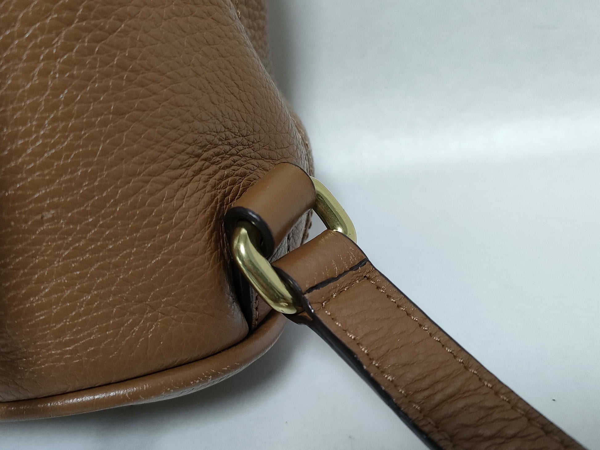 COACH F24385 Backpack Calfskin Camel Backpack