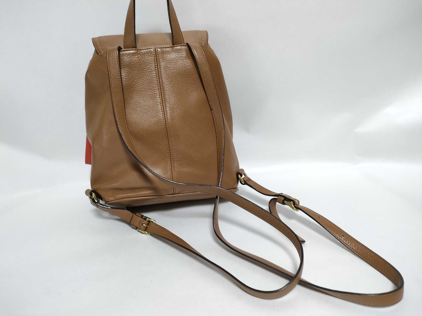 COACH F24385 Backpack Calfskin Camel Backpack
