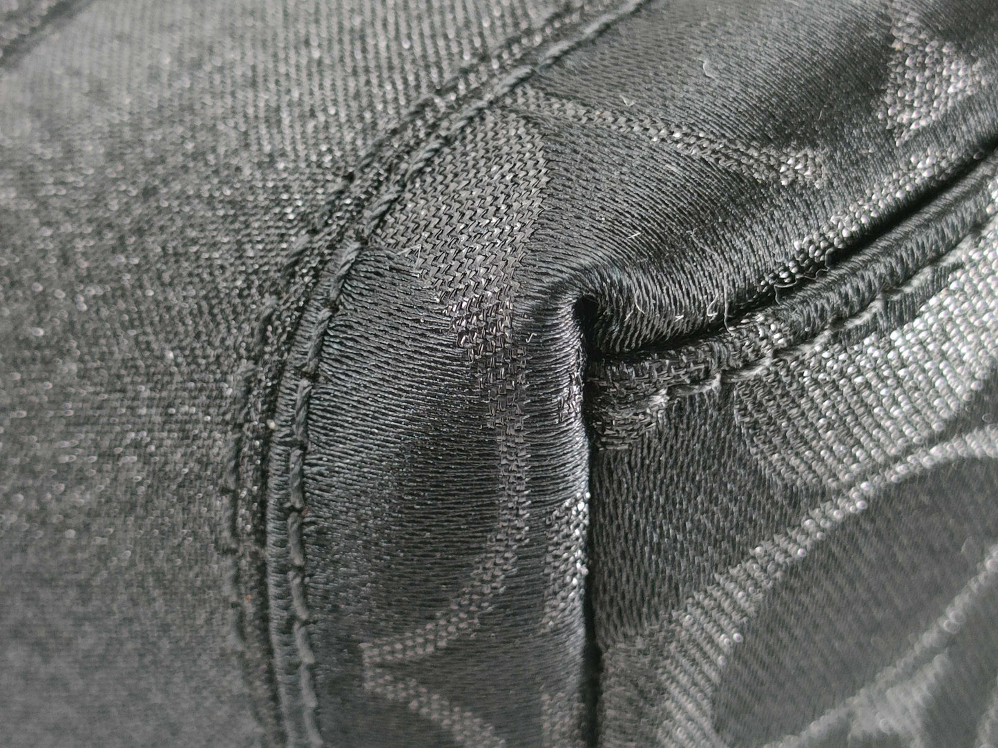 COACH Signature 42019 Signature Handbag Canvas/Leather Black Handbag