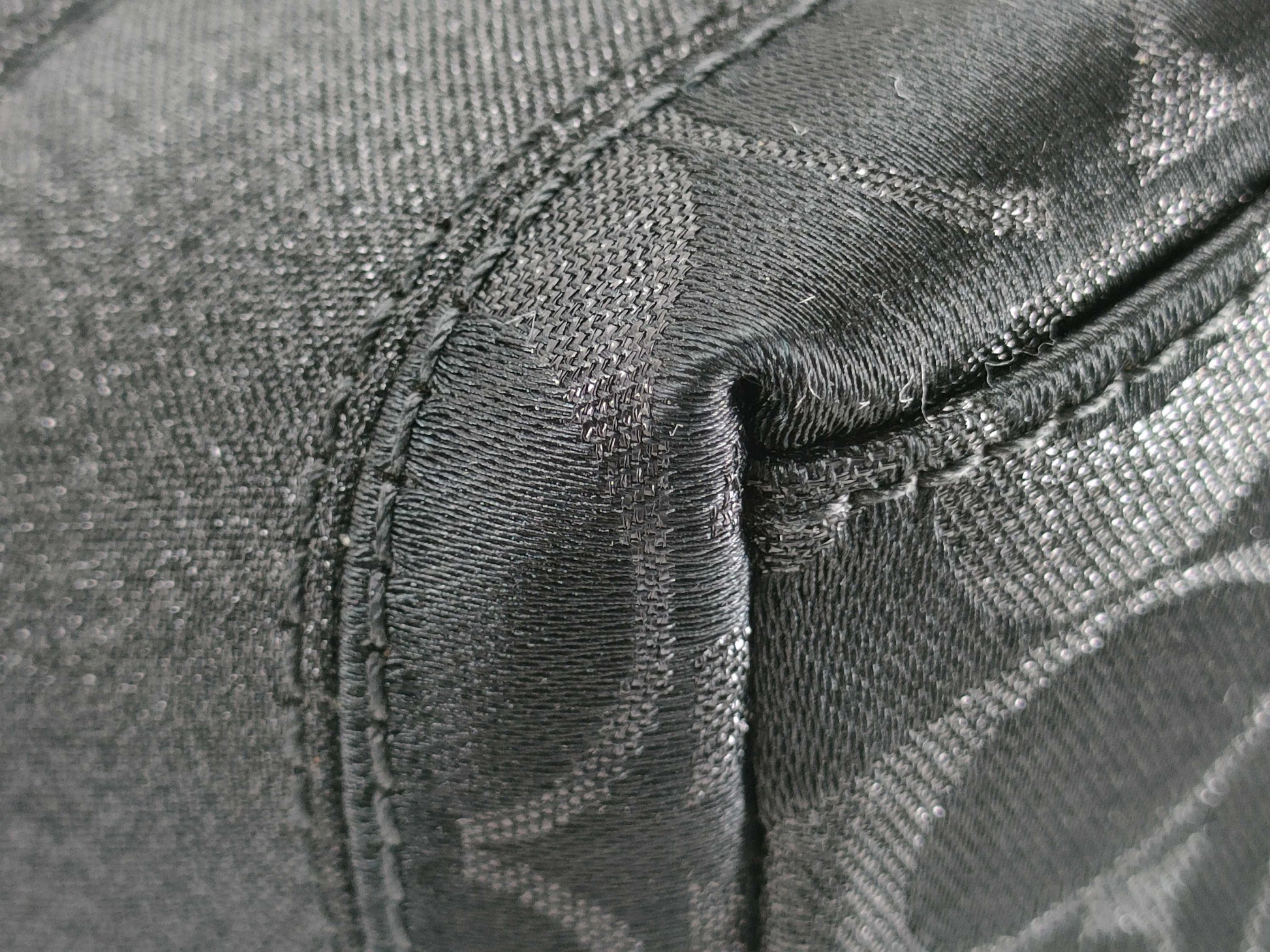 COACH Signature 42019 Signature Handbag Canvas/Leather Black Handbag