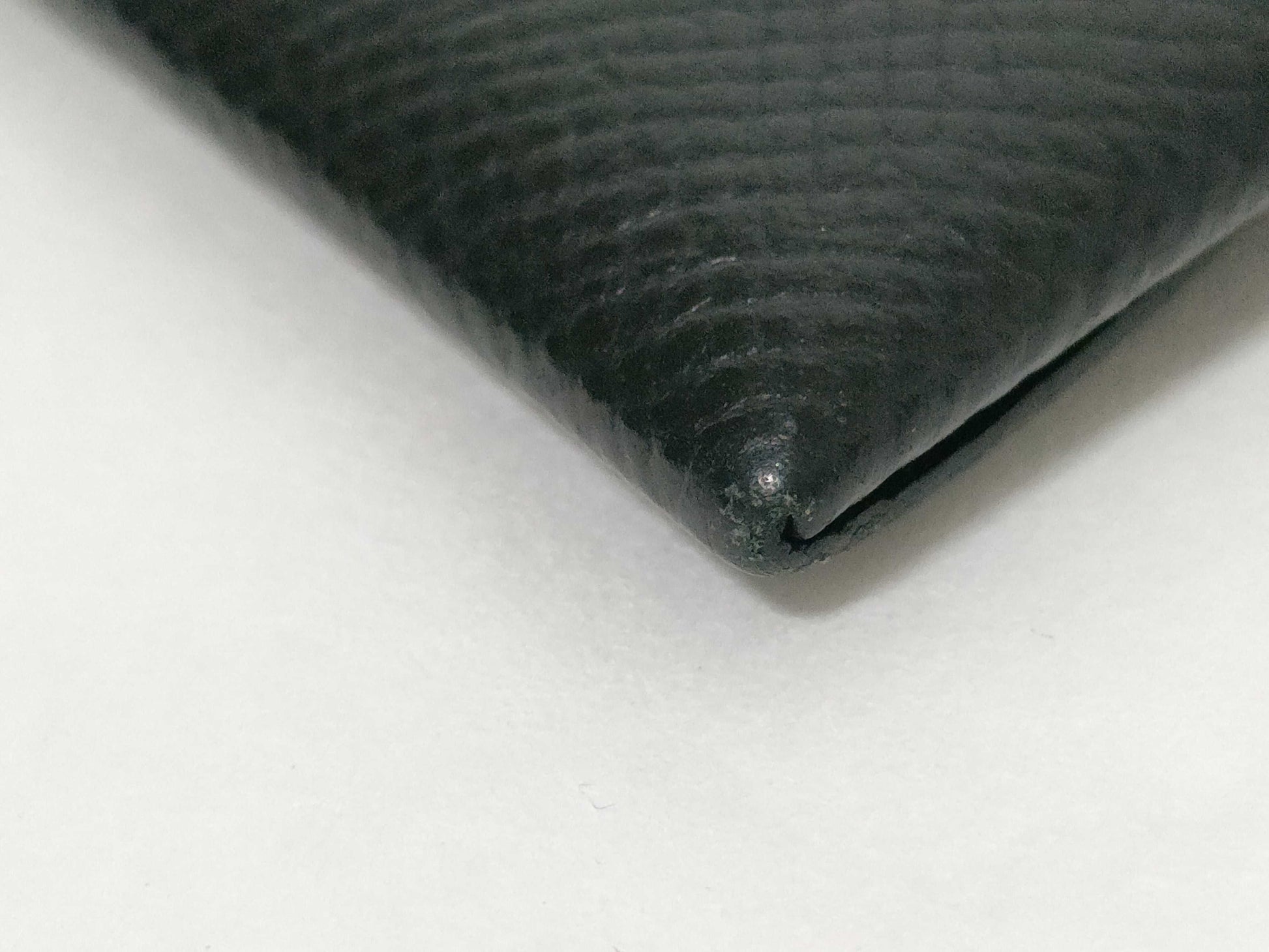 HERMES Bastia U Stamp Black Coin Case