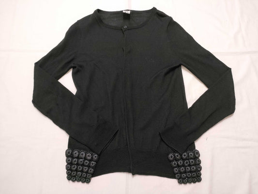 COMME des GARÇONS noir kei ninomiya COMME des GARÇONS cardigan, wool and silk, noir kei ninomiya, Comme des Garçons AD2014 cardigan