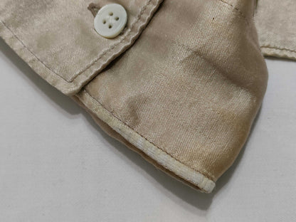 COMME des GARCONS SHIRT 90s-00s Comme des Garçons Shirt Rayon Acetate Zip Shirt