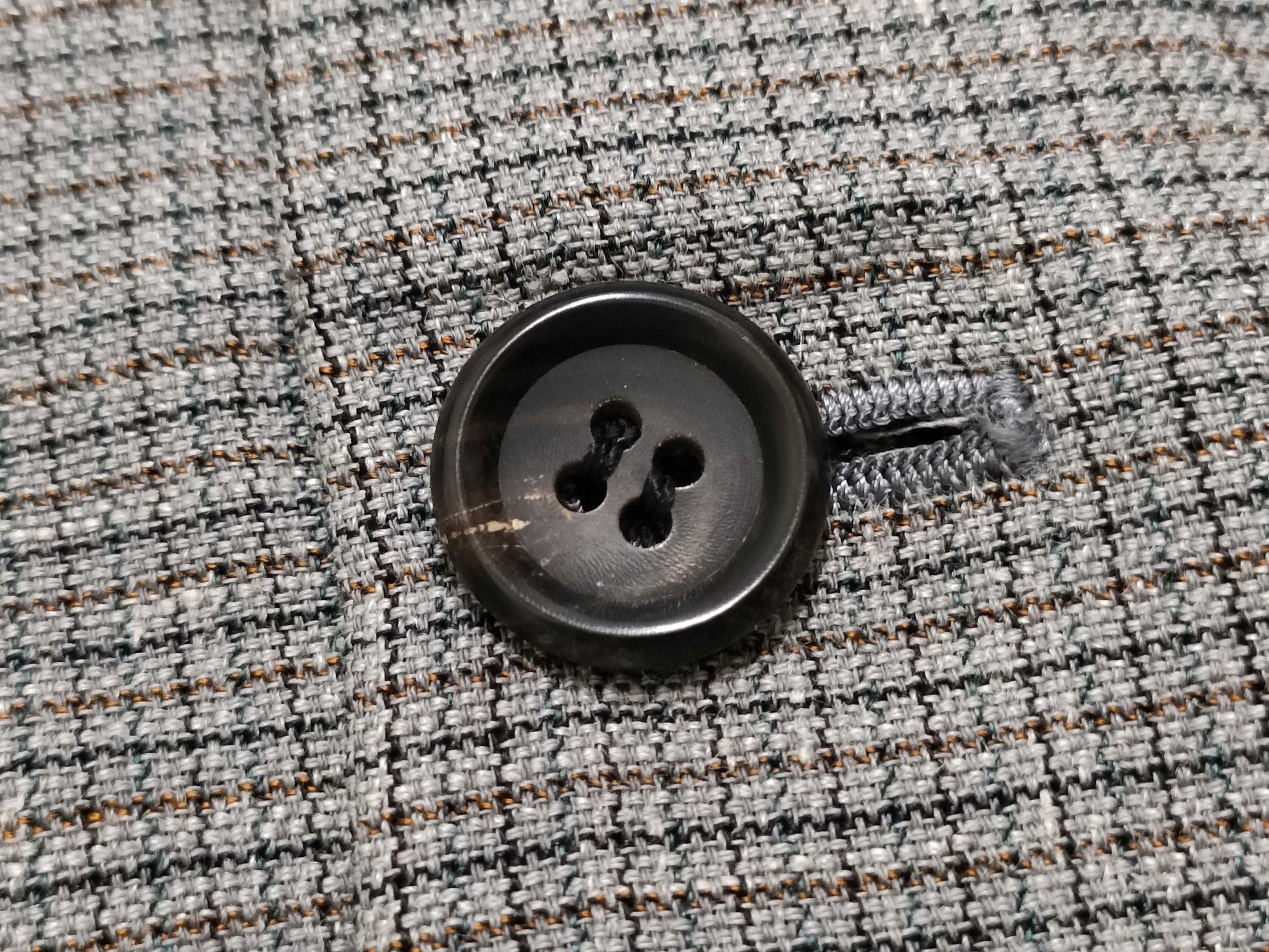 COMME des GARCONS AD1997 Tanaka Homme Jacket Comme des Garçons Homme Check Wool Linen Jacket