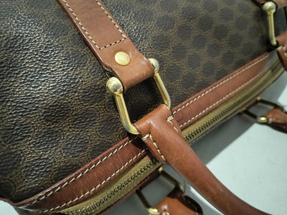 CELINE Macadam handbag, mini Boston bag, vintage handbag