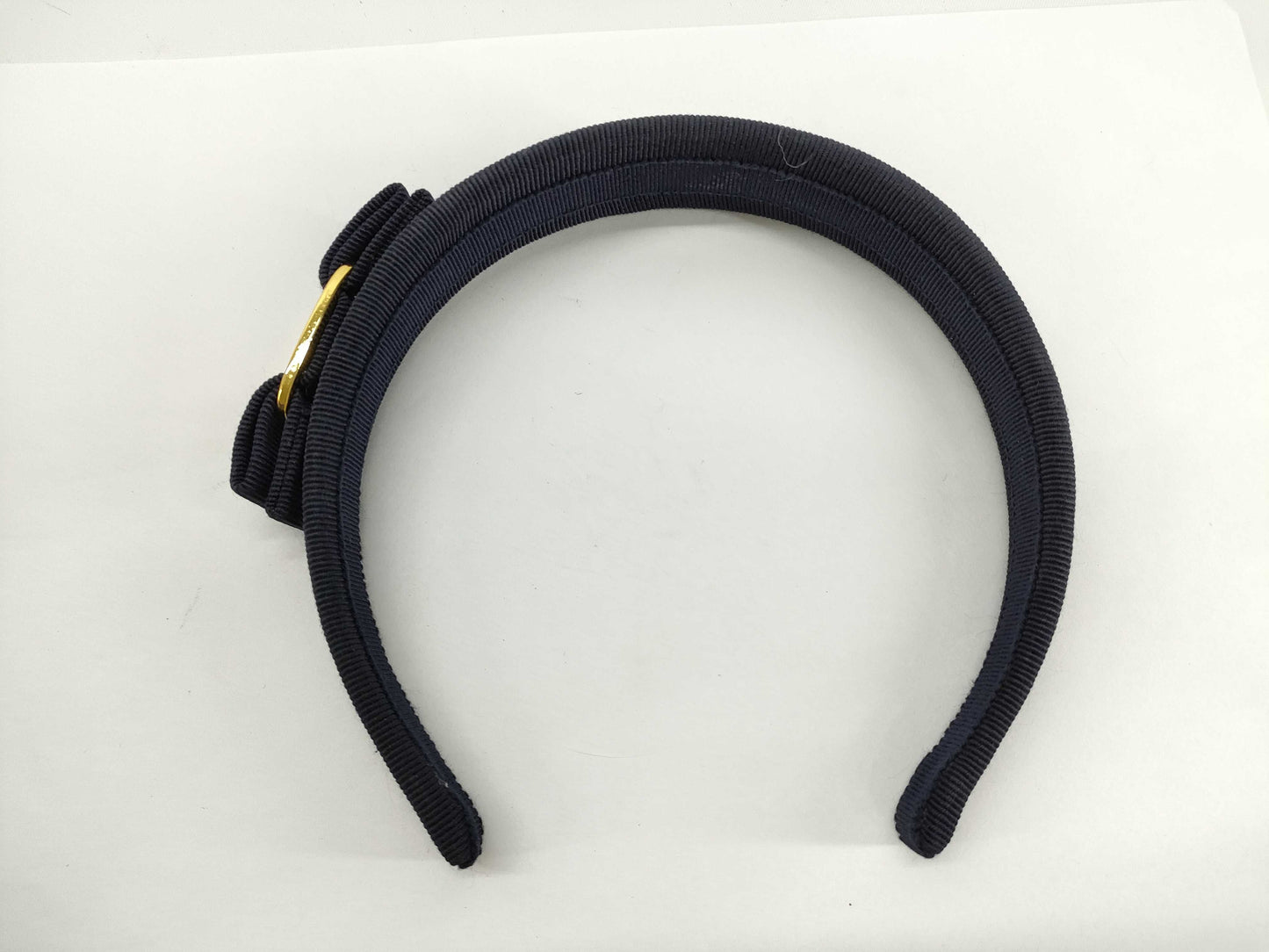 Salvatore Ferragamo Black Headband Hair Accessory