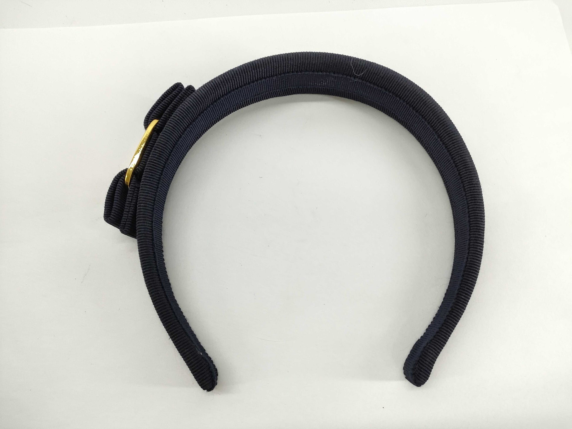 Salvatore Ferragamo Black Headband Hair Accessory