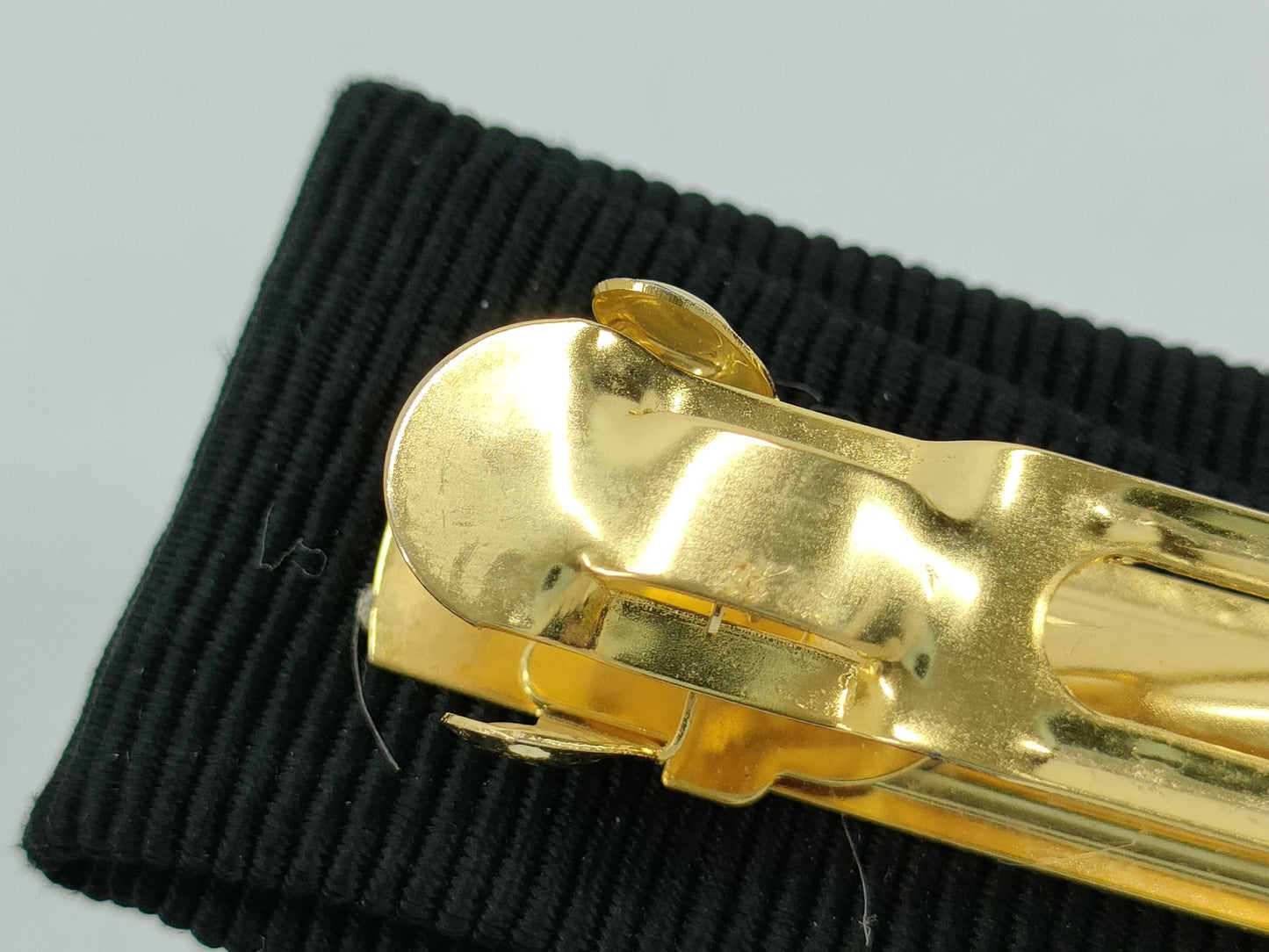 Salvatore Ferragamo Vara Ferragamo Barrette Black Hair Accessory