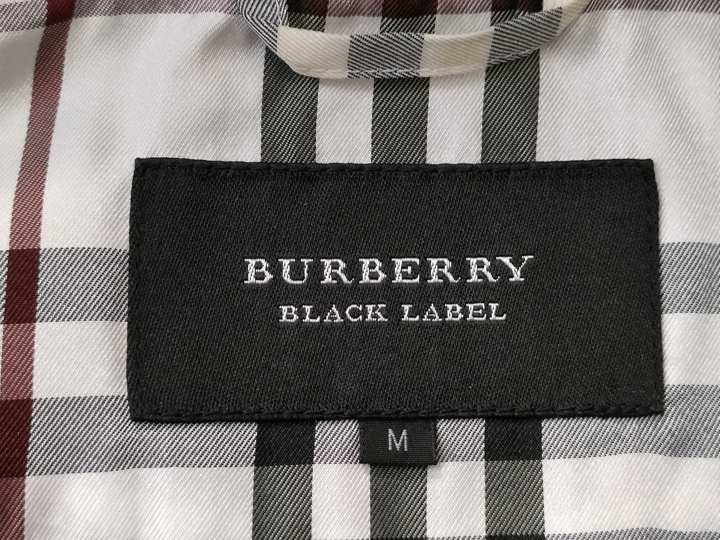 BURBERRY Black Label Jacket Check Vest