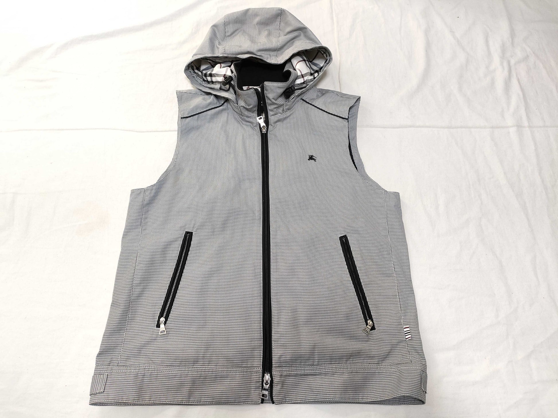 BURBERRY Black Label Jacket Check Vest