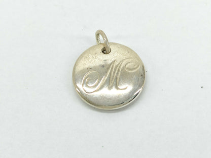 Tiffany & Co. Tiffany Notes Letter Alphabet Necklace Top 2.2g Necklace