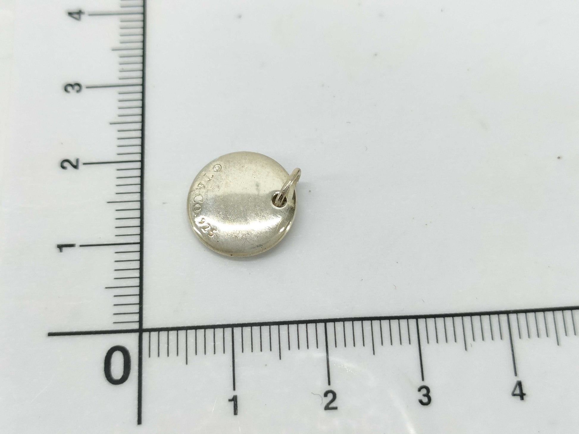 Tiffany & Co. Tiffany Notes Letter Alphabet Necklace Top 2.2g Necklace