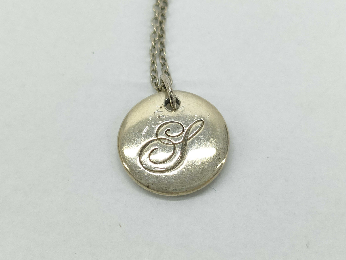 Tiffany & Co. Tiffany Notes Letter Alphabet Necklace, SV925, 3.6g