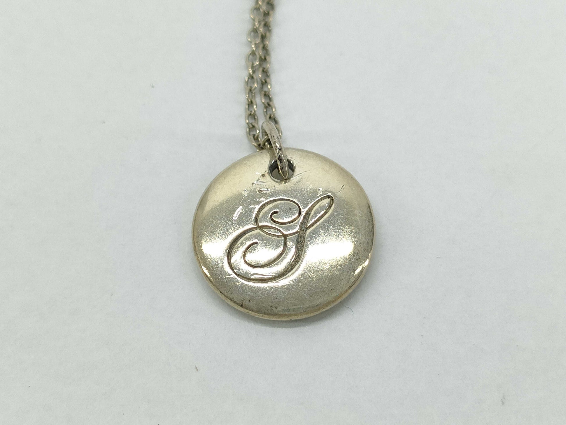 Tiffany & Co. Tiffany Notes Letter Alphabet Necklace, SV925, 3.6g