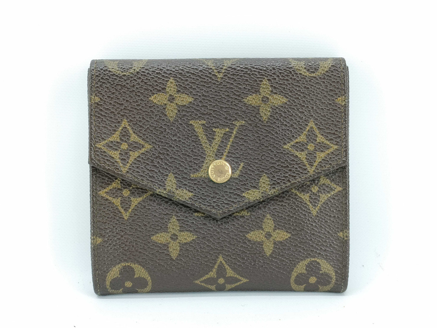 LOUIS VUITTON Monogram Porte Monnaie Bi-E Carte Credit M61652 Wallet with Unknown Serial Number