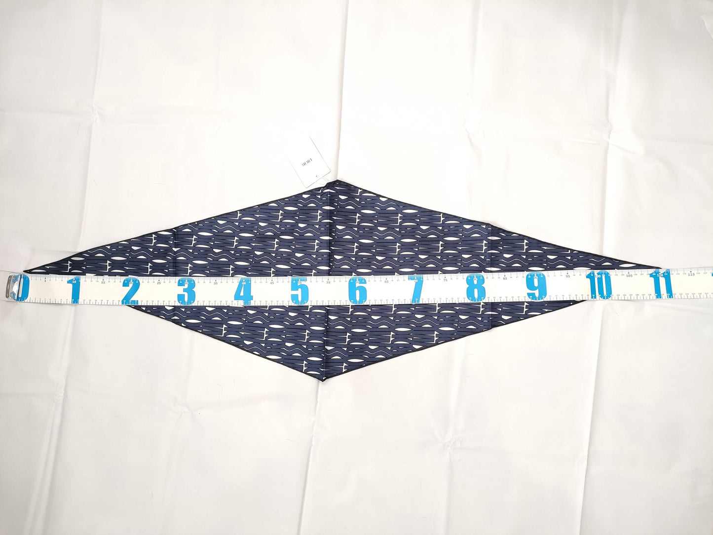 Dior Silk Scarf Blue Scarf