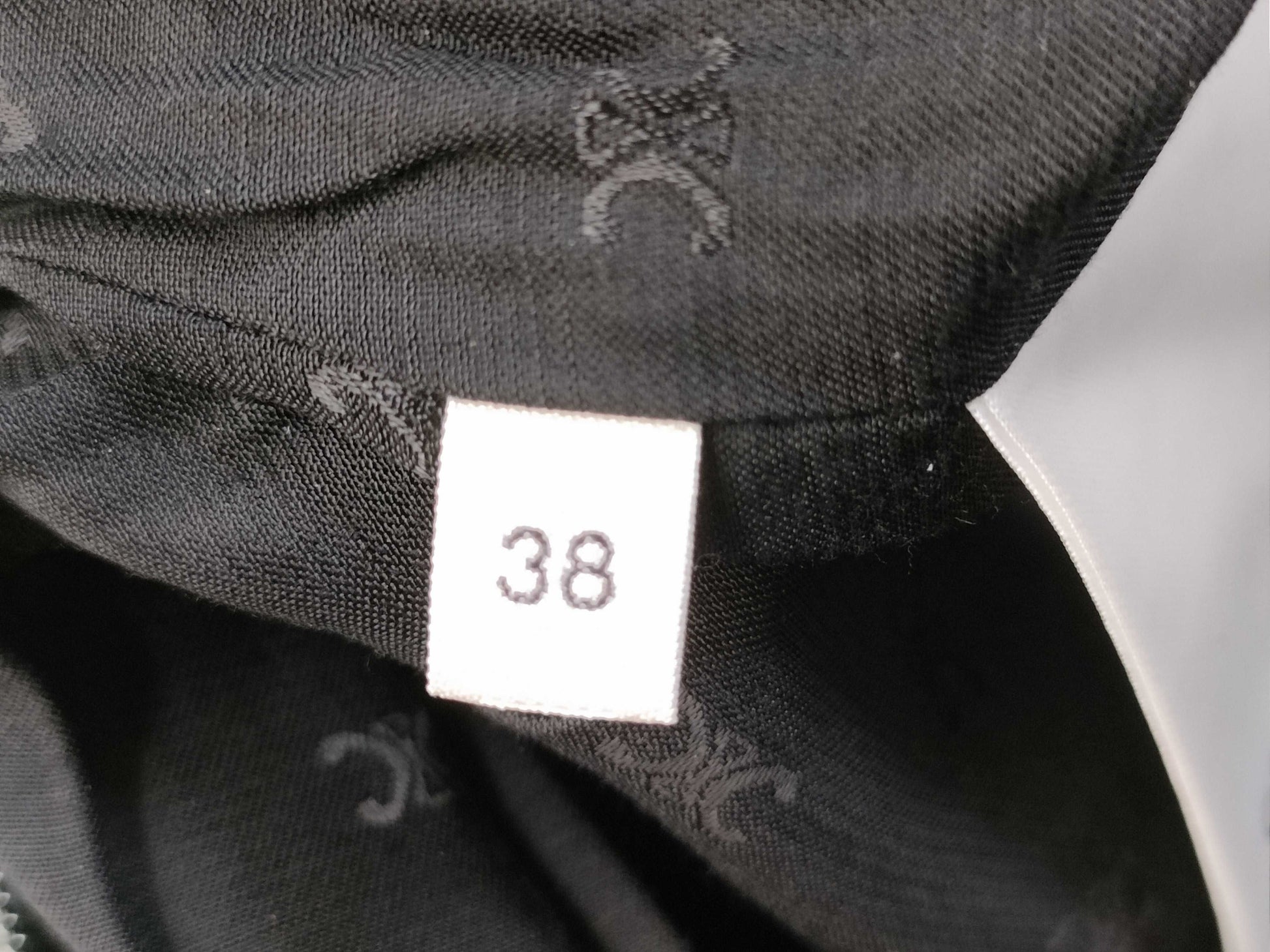 CELINE Skirt with Triomphe Belt and Tags