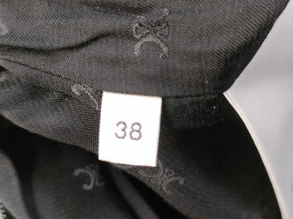 CELINE Skirt with Triomphe Belt and Tags