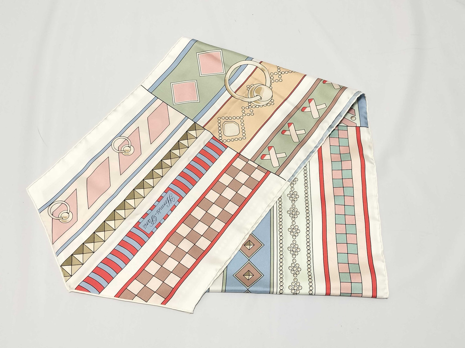 HERMES Carre Hermes Scarf MAXI COLLIERS DE CHIE Scarf