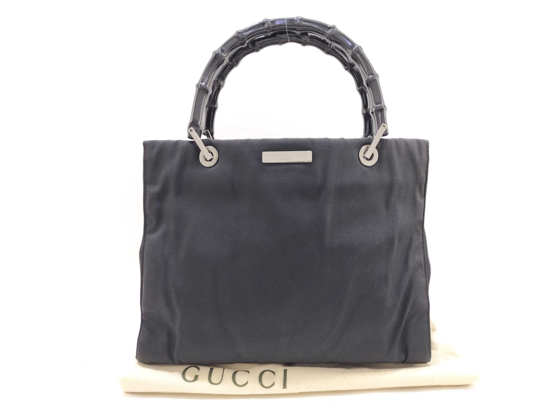 GUCCI Bamboo Handbag 002.1016