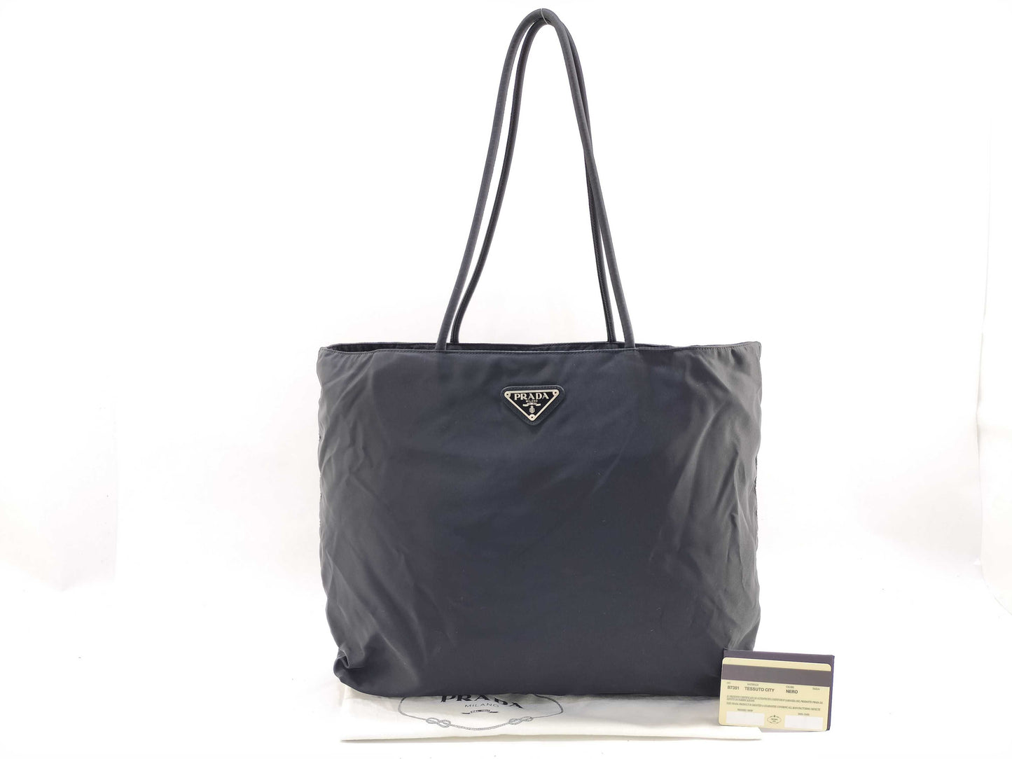 PRADA Nylon Prada Nylon Tote Bag