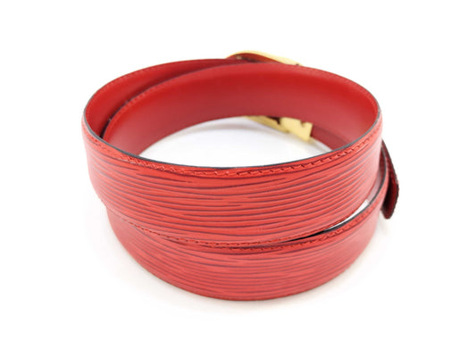 LOUIS VUITTON Epi Leather Belt