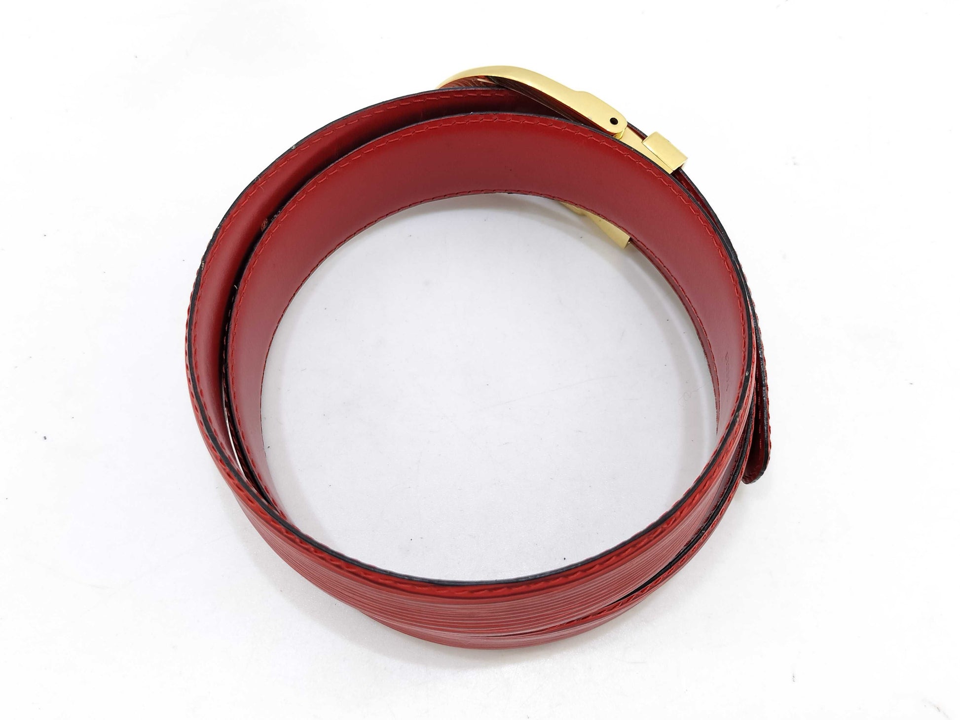 LOUIS VUITTON Epi Leather Belt