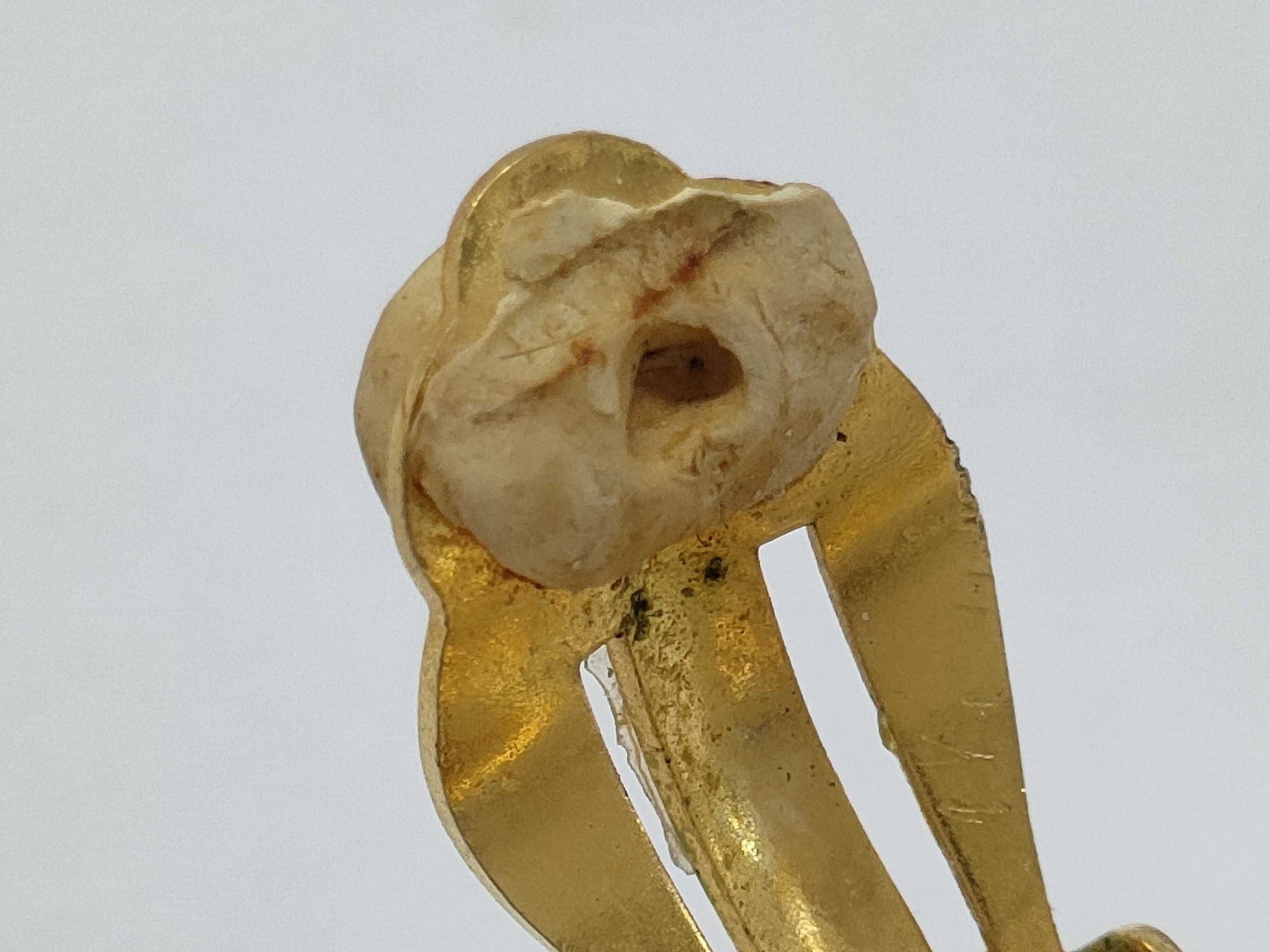 CHANEL Coco Earrings with Missing Logo Plate