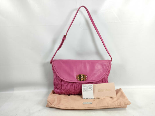 Miu Miu Miu Handbag Turn Lock Shoulder Bag