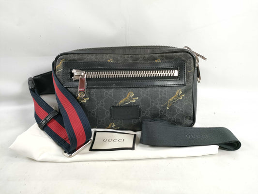 GUCCI Tiger Shoulder Bag/Waist Bag