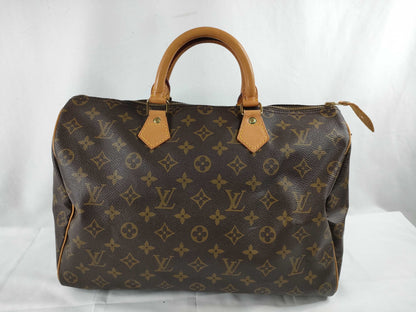 LOUIS VUITTON Monogram Speedy 35 M41524/VI874 Handbag