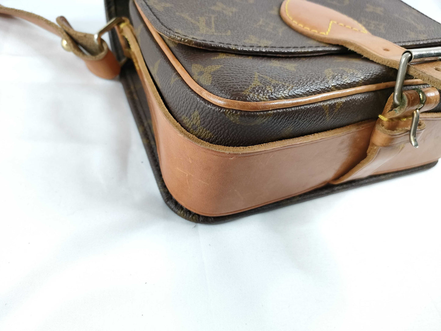 LOUIS VUITTON Monogram Cartouchiere MM M51253/Unknown Shoulder Bag