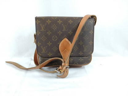 LOUIS VUITTON Monogram Cartouchiere MM M51253/Unknown Shoulder Bag