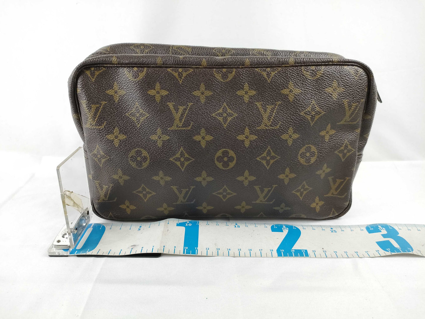 LOUIS VUITTON Monogram True Towel 28 M47522/Unknown Zipper Broken Second Bag