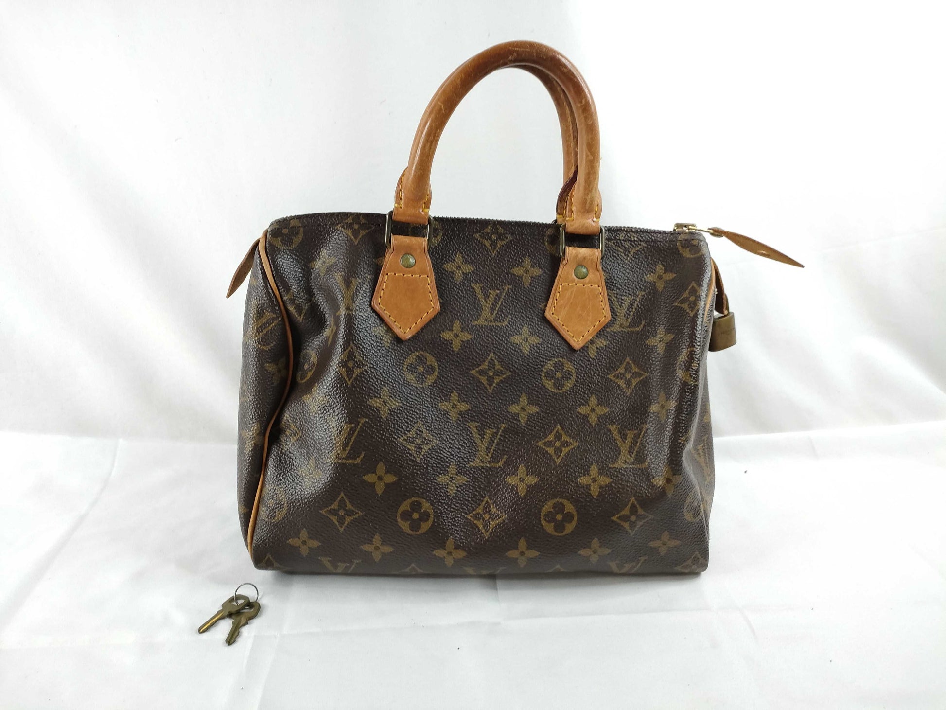 LOUIS VUITTON Monogram Speedy 25 M41109/MI8907 Handbag