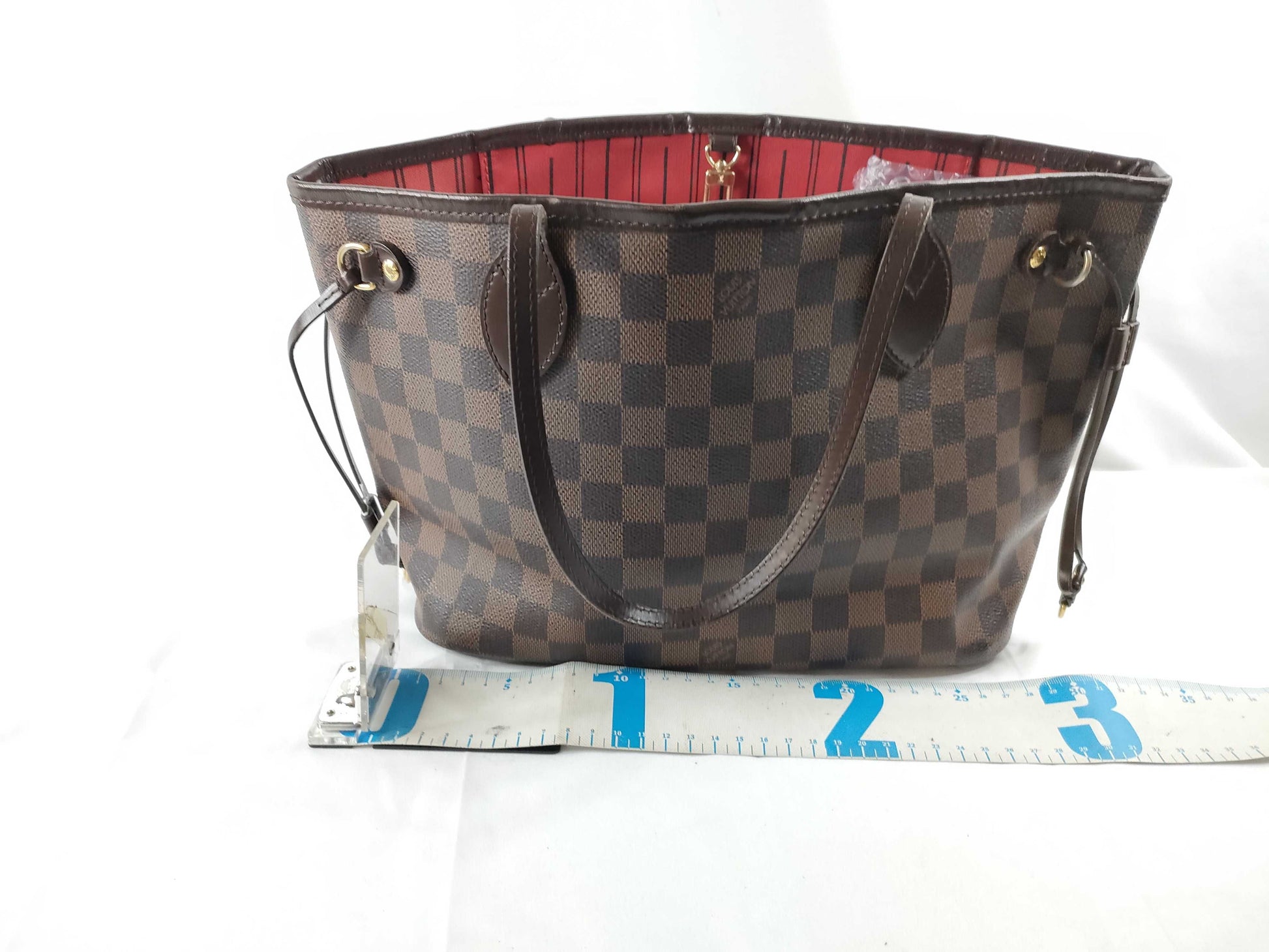 LOUIS VUITTON Damier Neverfull PM Tote Bag N51109/MB4028