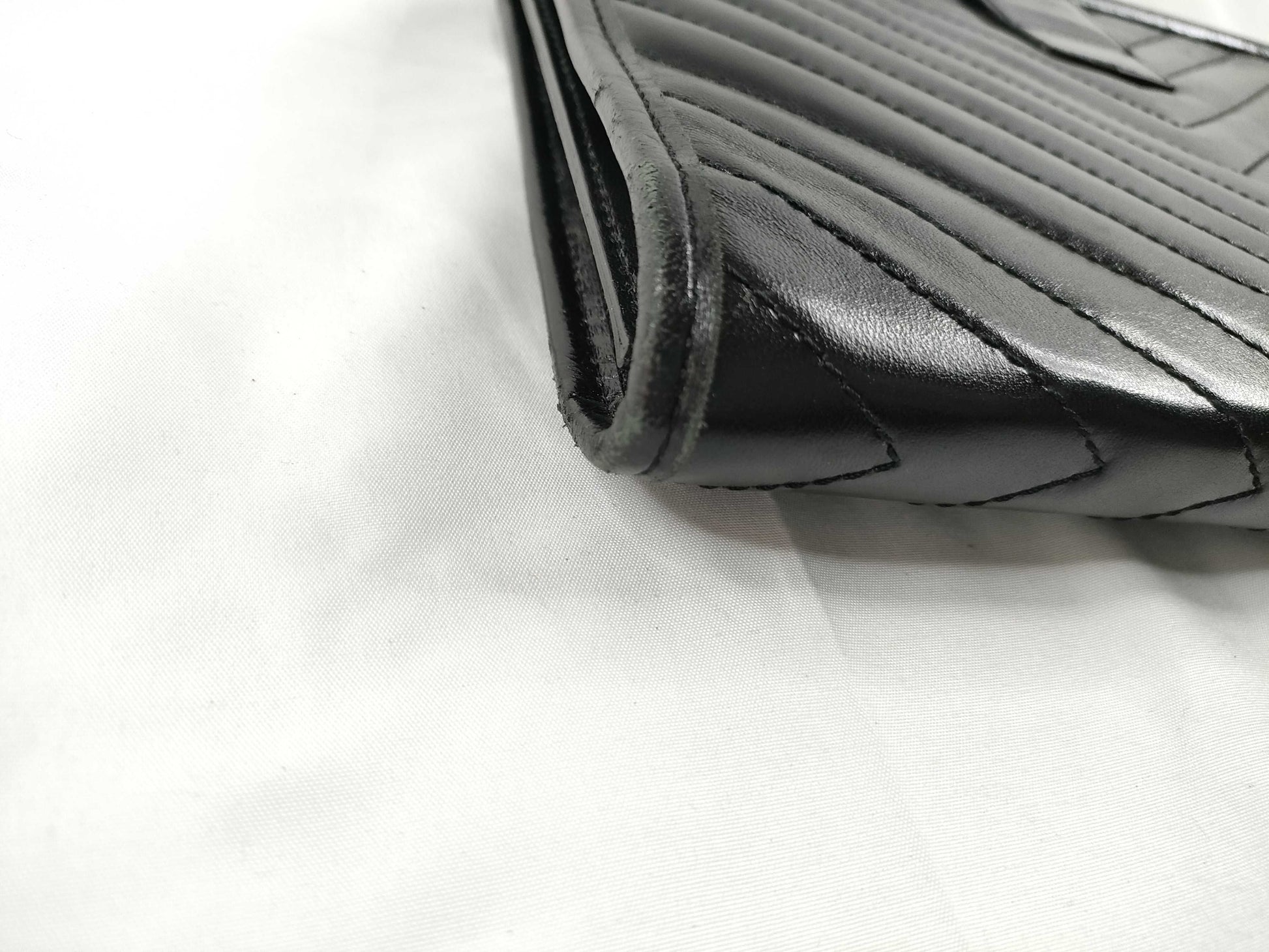 Yves Saint Laurent YSL V-Stitch Clutch Bag Clutch Bag